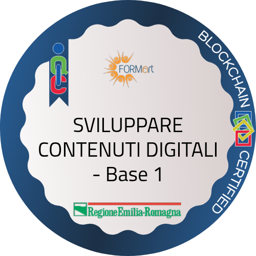 SVILUPPARE CONTENUTI DIGITALI - Base 1